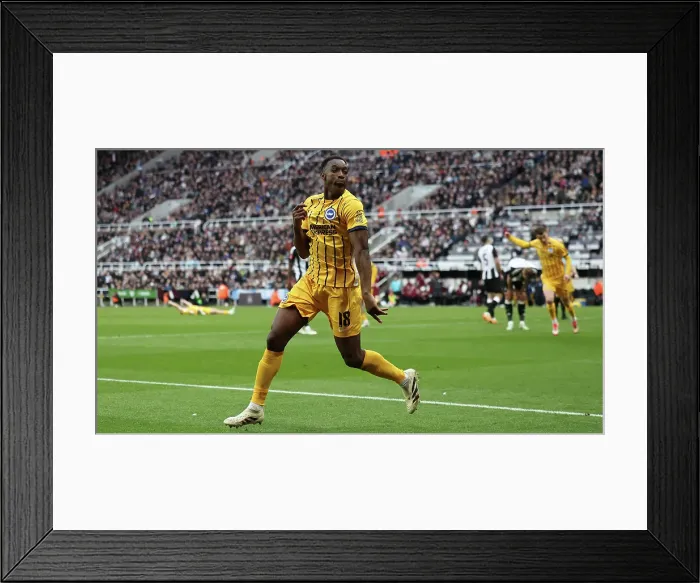 Framed Print : Newcastle United v Brighton and Hove Albion FA Cup 5th Round 02MAR25 Framed Print : Newcastle United v Brighton and Hove Albion FA Cup 5th Round 02MAR25