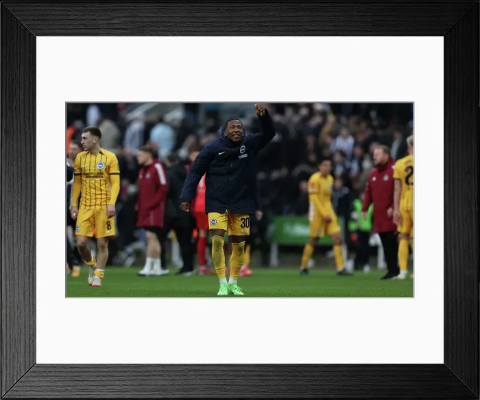 Framed Print : Newcastle United v Brighton and Hove Albion FA Cup 5th Round 02MAR25 Framed Print : Newcastle United v Brighton and Hove Albion FA Cup 5th Round 02MAR25