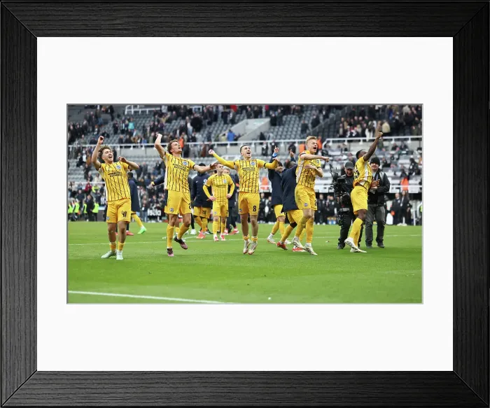 Framed Print : Newcastle United v Brighton and Hove Albion FA Cup 5th Round 02MAR25 Framed Print : Newcastle United v Brighton and Hove Albion FA Cup 5th Round 02MAR25