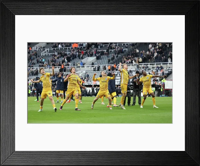 Framed Print : Newcastle United v Brighton and Hove Albion FA Cup 5th Round 02MAR25 Framed Print : Newcastle United v Brighton and Hove Albion FA Cup 5th Round 02MAR25