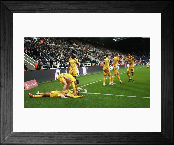 Framed Print : Newcastle United v Brighton and Hove Albion FA Cup 5th Round 02MAR25 Framed Print : Newcastle United v Brighton and Hove Albion FA Cup 5th Round 02MAR25