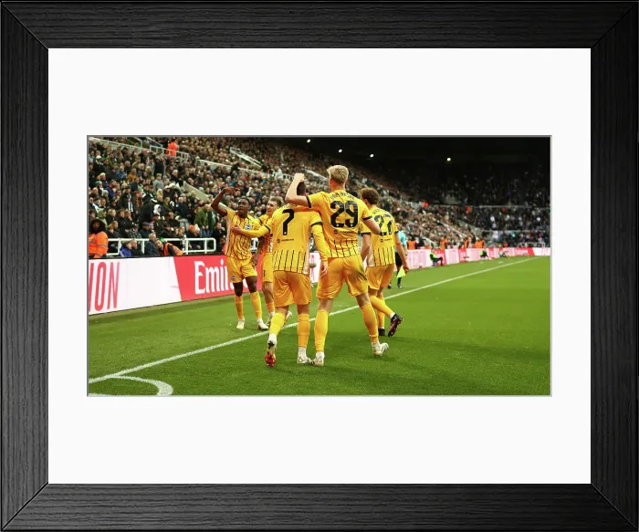 Framed Print : Newcastle United v Brighton and Hove Albion FA Cup 5th Round 02MAR25 Framed Print : Newcastle United v Brighton and Hove Albion FA Cup 5th Round 02MAR25