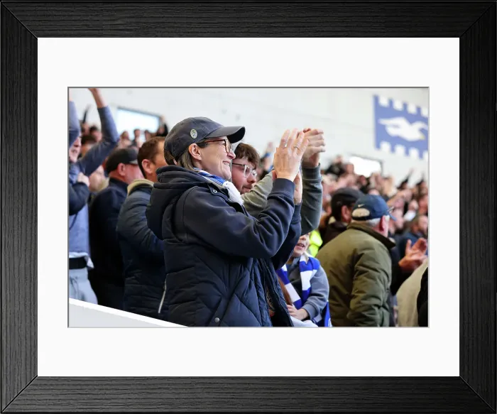 Framed Print : Brighton and Hove Albion v Fulham Premier League 08MAR25 Framed Print : Brighton and Hove Albion v Fulham Premier League 08MAR25