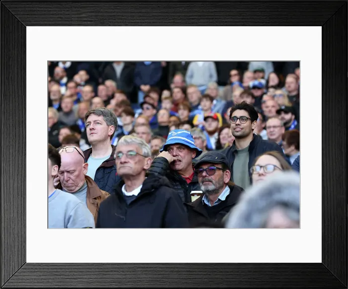 Framed Print : Brighton and Hove Albion v Fulham Premier League 08MAR25 Framed Print : Brighton and Hove Albion v Fulham Premier League 08MAR25
