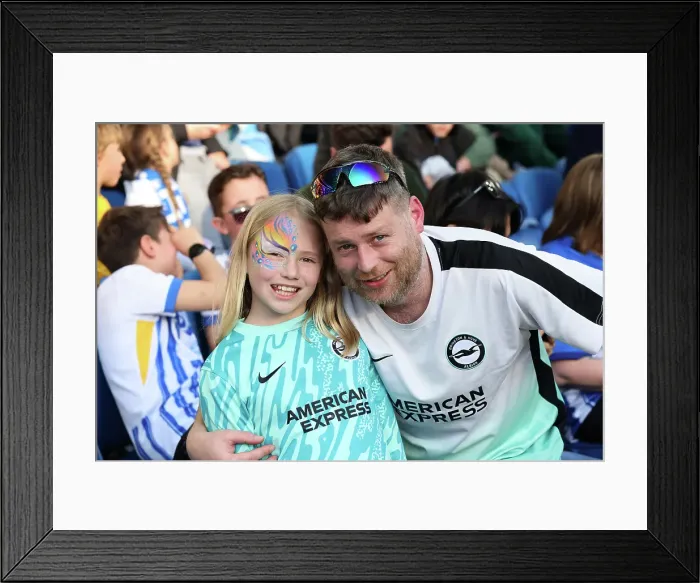 Framed Print : Brighton and Hove Albion v Fulham Premier League 08MAR25 Framed Print : Brighton and Hove Albion v Fulham Premier League 08MAR25