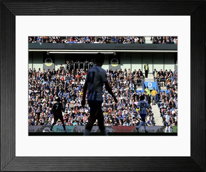 Framed Print : Brighton and Hove Albion v Fulham Premier League 08MAR25 Framed Print : Brighton and Hove Albion v Fulham Premier League 08MAR25