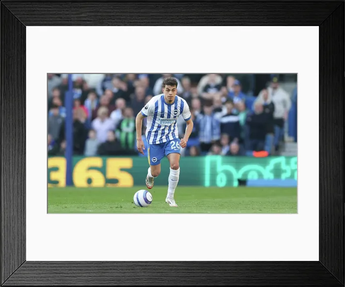 Framed Print : Brighton and Hove Albion v Fulham Premier League 08MAR25 Framed Print : Brighton and Hove Albion v Fulham Premier League 08MAR25