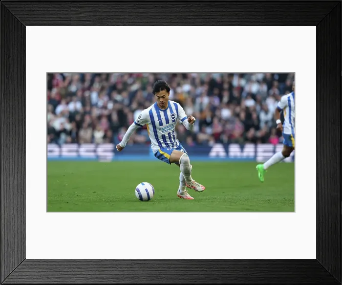 Framed Print : Brighton and Hove Albion v Fulham Premier League 08MAR25 Framed Print : Brighton and Hove Albion v Fulham Premier League 08MAR25