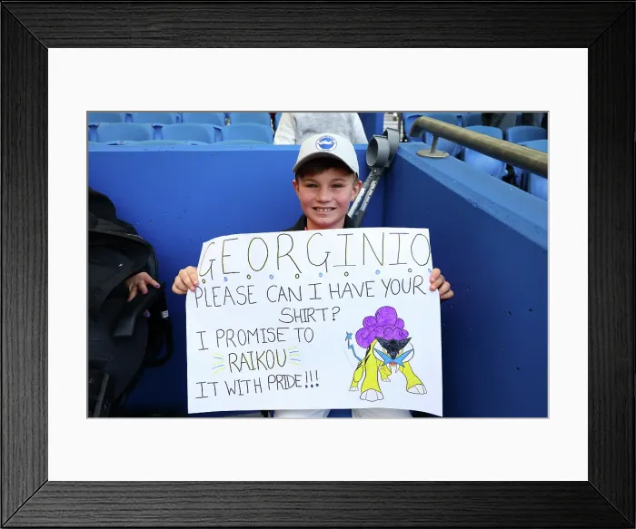 Framed Print : Brighton and Hove Albion v Fulham Premier League 08MAR25 Framed Print : Brighton and Hove Albion v Fulham Premier League 08MAR25