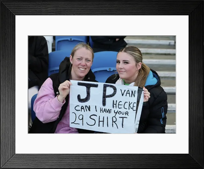 Framed Print : Brighton and Hove Albion v Fulham Premier League 08MAR25 Framed Print : Brighton and Hove Albion v Fulham Premier League 08MAR25