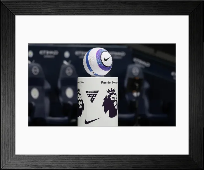 Framed Print : Manchester City v Brighton and Hove Albion Premier League 15MAR25