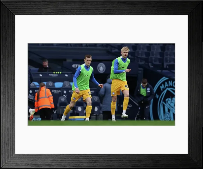 Framed Print : Manchester City v Brighton and Hove Albion Premier League 15MAR25 Framed Print : Manchester City v Brighton and Hove Albion Premier League 15MAR25
