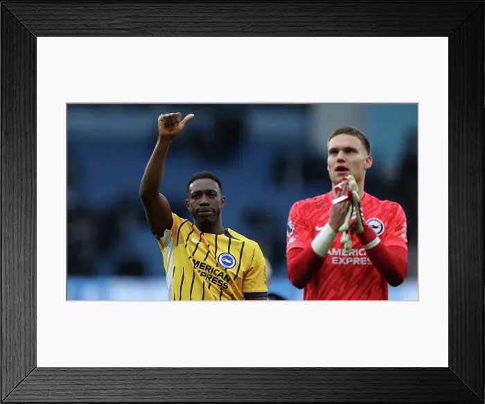Framed Print : Manchester City v Brighton and Hove Albion Premier League 15MAR25 Framed Print : Manchester City v Brighton and Hove Albion Premier League 15MAR25