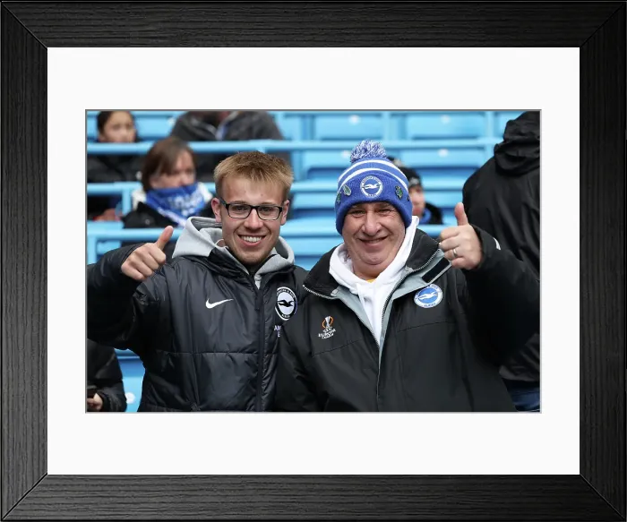 Framed Print : Manchester City v Brighton and Hove Albion Premier League 15MAR25 Framed Print : Manchester City v Brighton and Hove Albion Premier League 15MAR25
