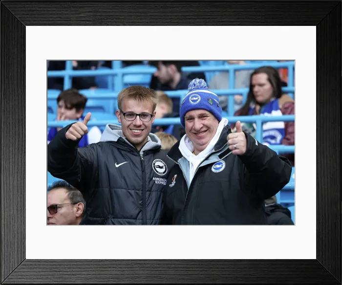 Framed Print : Manchester City v Brighton and Hove Albion Premier League 15MAR25 Framed Print : Manchester City v Brighton and Hove Albion Premier League 15MAR25