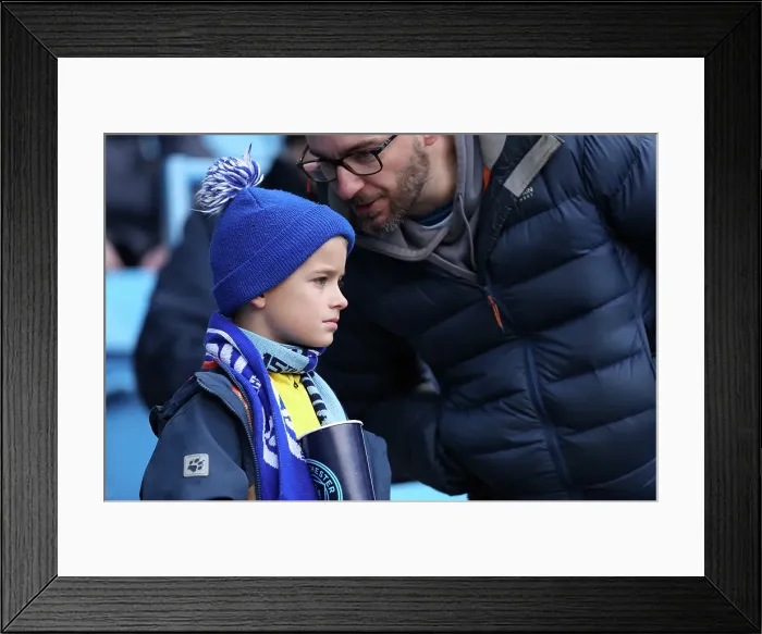 Framed Print : Manchester City v Brighton and Hove Albion Premier League 15MAR25 Framed Print : Manchester City v Brighton and Hove Albion Premier League 15MAR25