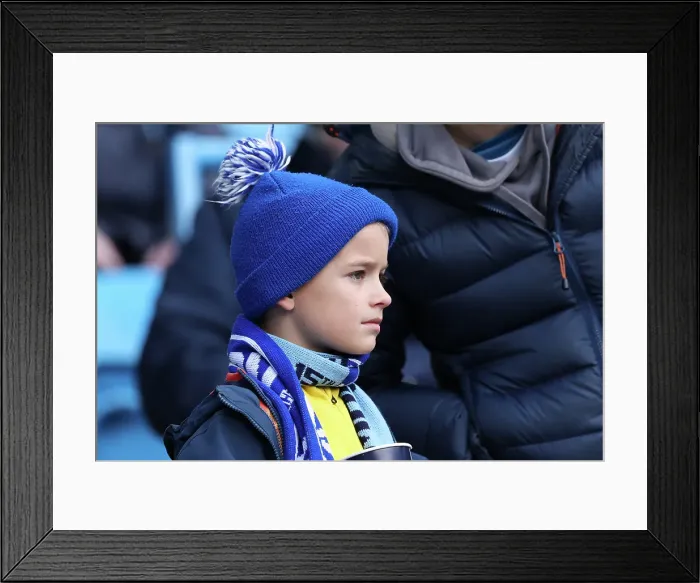 Framed Print : Manchester City v Brighton and Hove Albion Premier League 15MAR25 Framed Print : Manchester City v Brighton and Hove Albion Premier League 15MAR25
