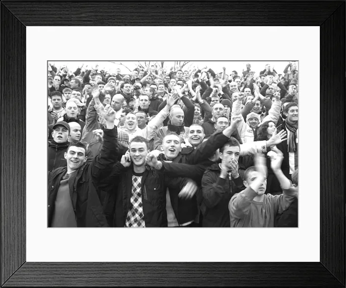 Framed Print : crowd brentford 03 Framed Print : crowd brentford 03