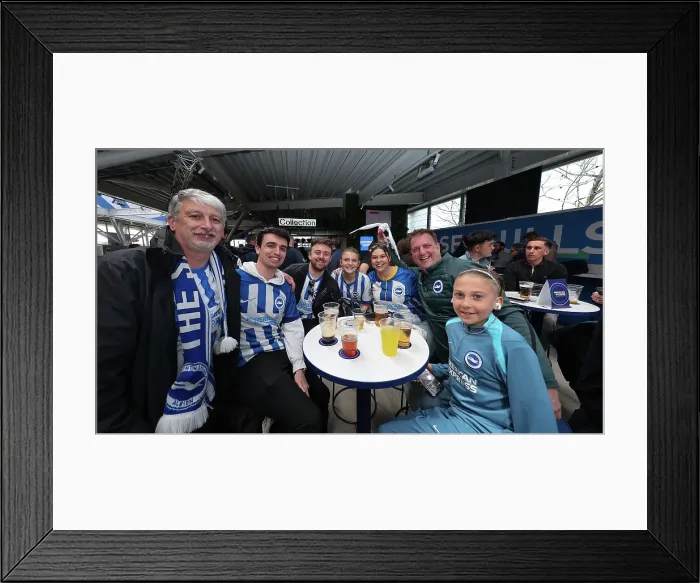 Framed Print : Brighton and Hove Albion v Nottingham Forest FA Cup quarter final 29MAR25 Framed Print : Brighton and Hove Albion v Nottingham Forest FA Cup quarter final 29MAR25