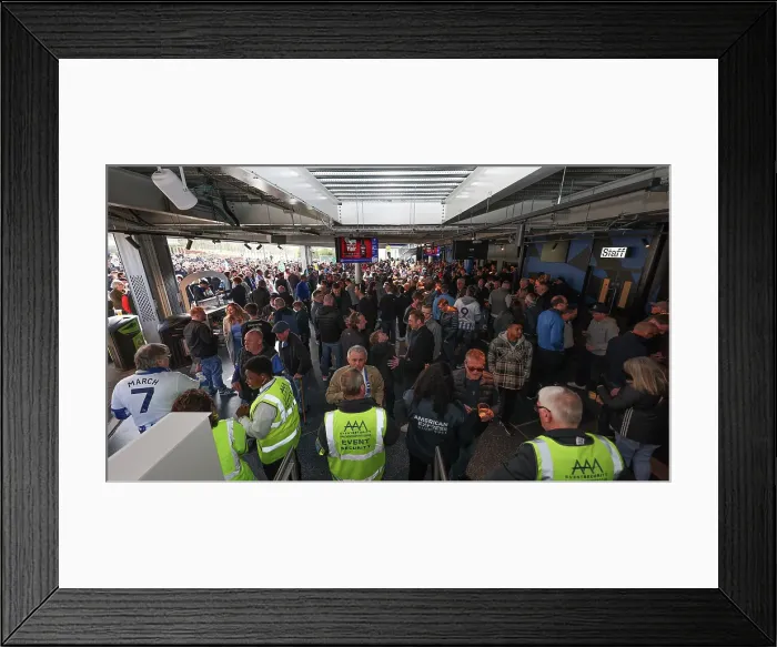Framed Print : Brighton and Hove Albion v Nottingham Forest FA Cup quarter final 29MAR25