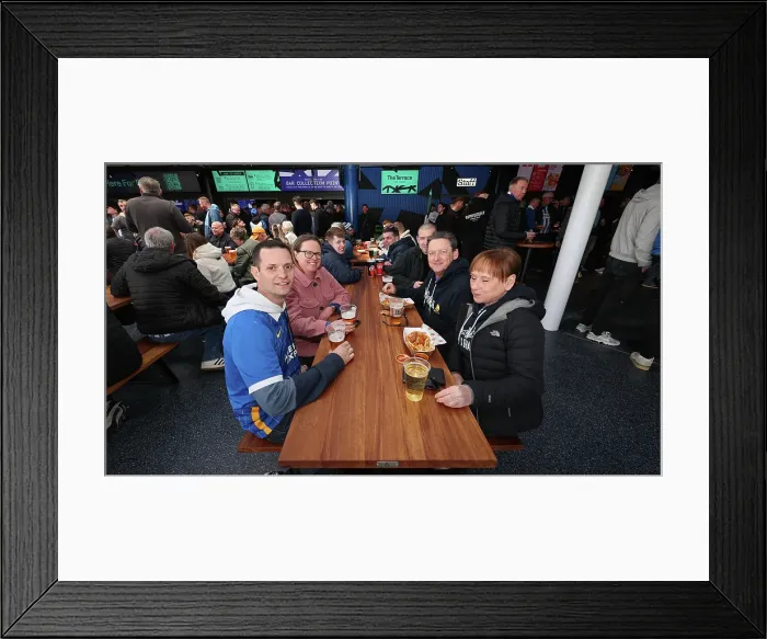 Framed Print : Brighton and Hove Albion v Nottingham Forest FA Cup quarter final 29MAR25