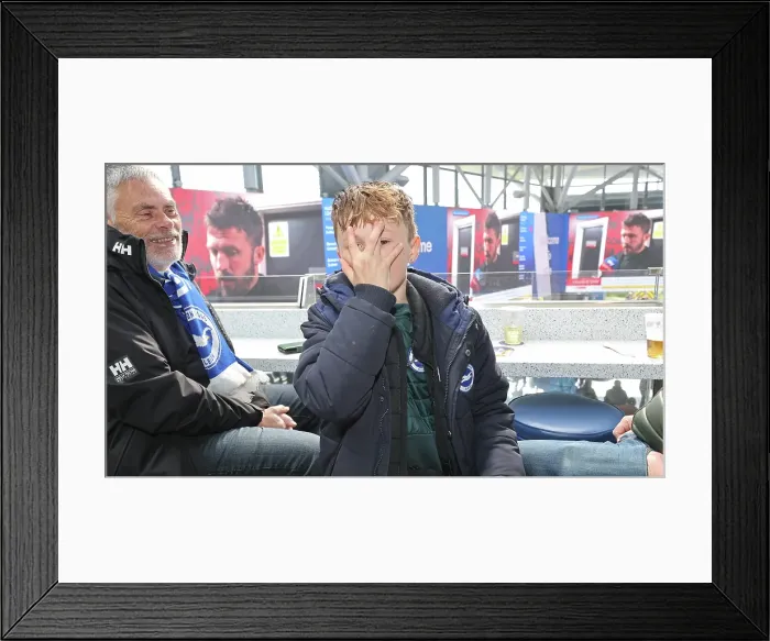 Framed Print : Brighton and Hove Albion v Nottingham Forest FA Cup quarter final 29MAR25 Framed Print : Brighton and Hove Albion v Nottingham Forest FA Cup quarter final 29MAR25