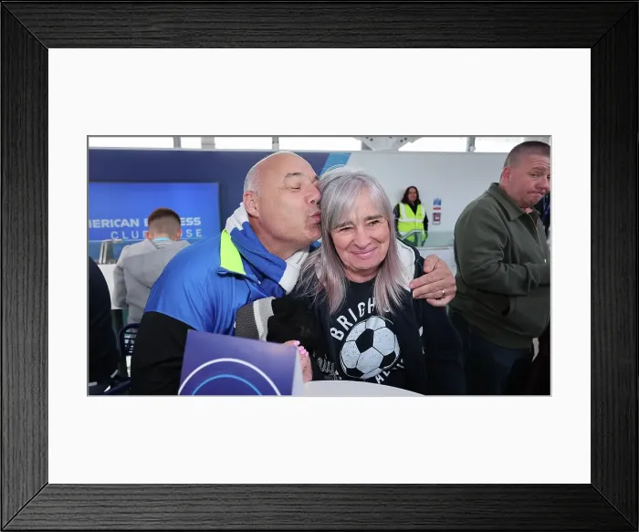 Framed Print : Brighton and Hove Albion v Nottingham Forest FA Cup quarter final 29MAR25 Framed Print : Brighton and Hove Albion v Nottingham Forest FA Cup quarter final 29MAR25