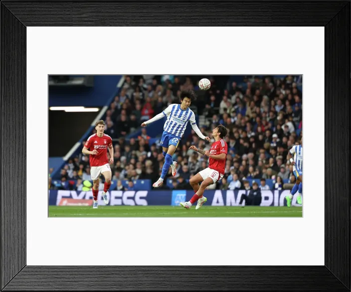 Framed Print : Brighton and Hove Albion v Nottingham Forest FA Cup quarter final 29MAR25 Framed Print : Brighton and Hove Albion v Nottingham Forest FA Cup quarter final 29MAR25