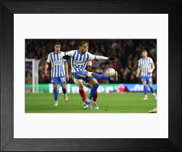 Framed Print : Brighton and Hove Albion v Nottingham Forest FA Cup quarter final 29MAR25 Framed Print : Brighton and Hove Albion v Nottingham Forest FA Cup quarter final 29MAR25