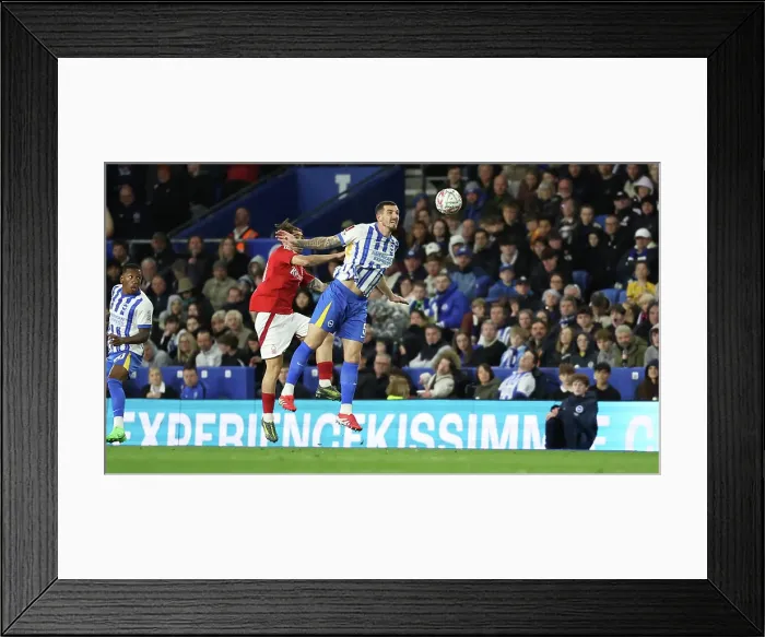 Framed Print : Brighton and Hove Albion v Nottingham Forest FA Cup quarter final 29MAR25 Framed Print : Brighton and Hove Albion v Nottingham Forest FA Cup quarter final 29MAR25