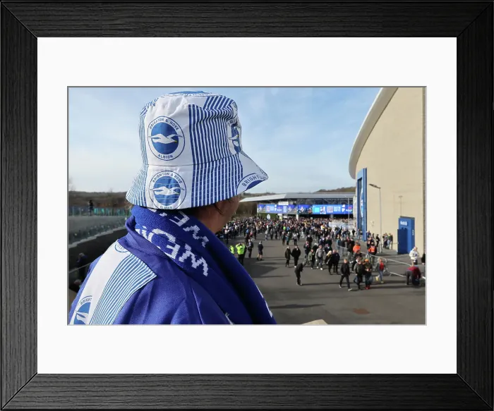 Framed Print : Brighton and Hove Albion v Nottingham Forest FA Cup quarter final 29MAR25 Framed Print : Brighton and Hove Albion v Nottingham Forest FA Cup quarter final 29MAR25