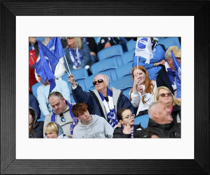 Framed Print : Brighton and Hove Albion v Nottingham Forest FA Cup quarter final 29MAR25 Framed Print : Brighton and Hove Albion v Nottingham Forest FA Cup quarter final 29MAR25
