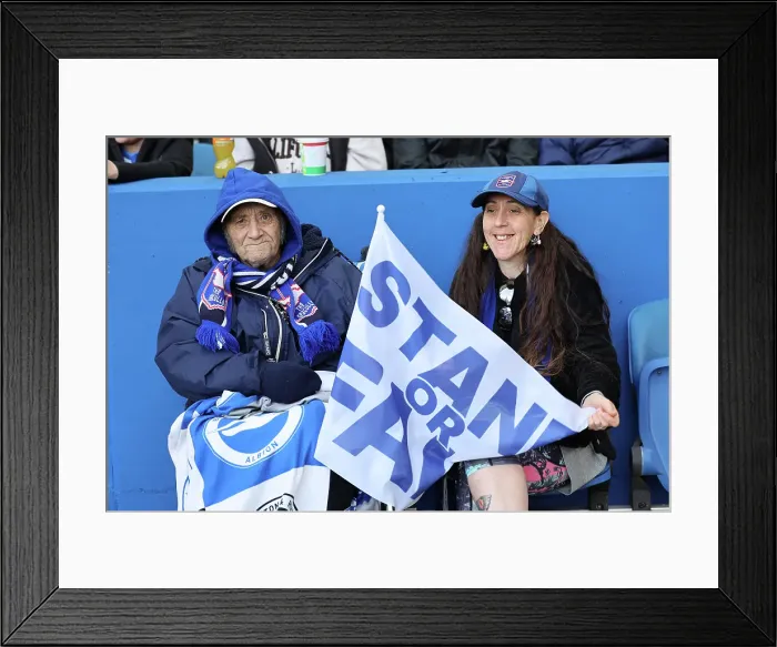 Framed Print : Brighton and Hove Albion v Nottingham Forest FA Cup quarter final 29MAR25 Framed Print : Brighton and Hove Albion v Nottingham Forest FA Cup quarter final 29MAR25