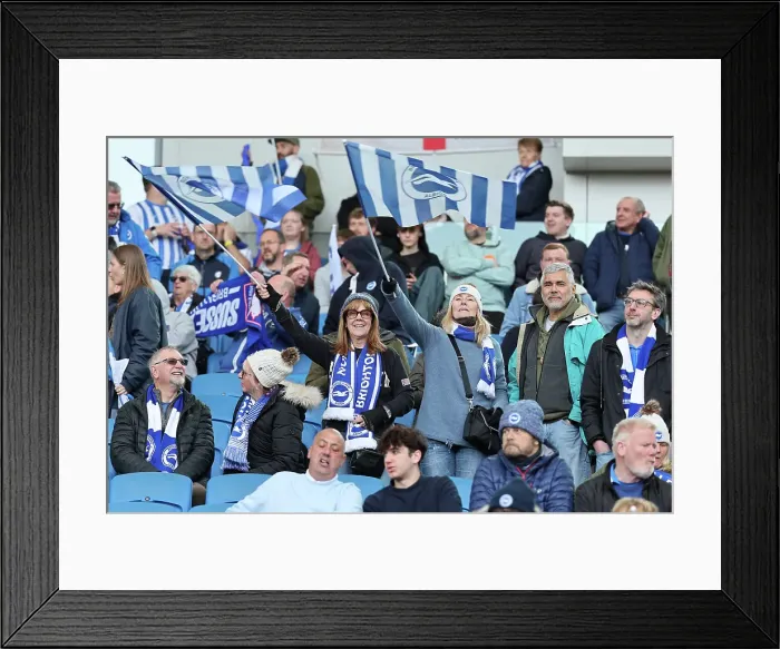 Framed Print : Brighton and Hove Albion v Nottingham Forest FA Cup quarter final 29MAR25 Framed Print : Brighton and Hove Albion v Nottingham Forest FA Cup quarter final 29MAR25