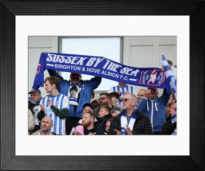 Framed Print : Brighton and Hove Albion v Nottingham Forest FA Cup quarter final 29MAR25 Framed Print : Brighton and Hove Albion v Nottingham Forest FA Cup quarter final 29MAR25