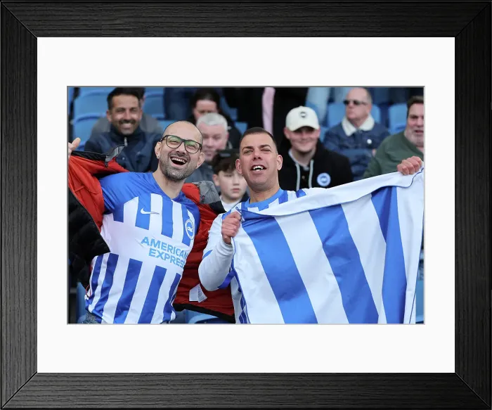 Framed Print : Brighton and Hove Albion v Nottingham Forest FA Cup quarter final 29MAR25 Framed Print : Brighton and Hove Albion v Nottingham Forest FA Cup quarter final 29MAR25