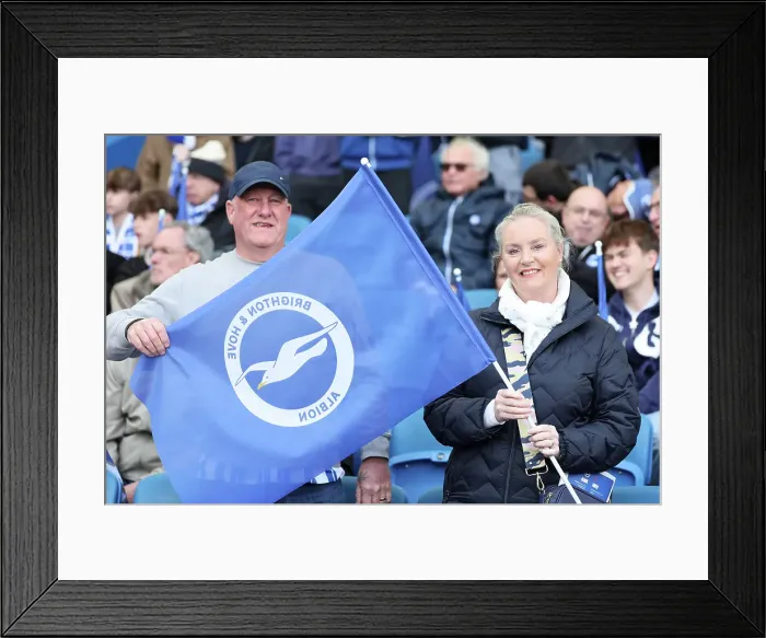 Framed Print : Brighton and Hove Albion v Nottingham Forest FA Cup quarter final 29MAR25 Framed Print : Brighton and Hove Albion v Nottingham Forest FA Cup quarter final 29MAR25