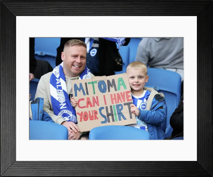 Framed Print : Brighton and Hove Albion v Nottingham Forest FA Cup quarter final 29MAR25 Framed Print : Brighton and Hove Albion v Nottingham Forest FA Cup quarter final 29MAR25