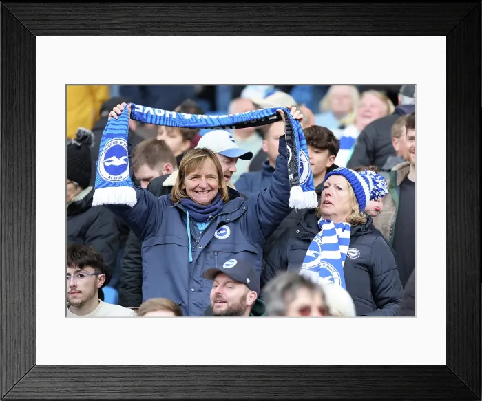 Framed Print : Brighton and Hove Albion v Nottingham Forest FA Cup quarter final 29MAR25 Framed Print : Brighton and Hove Albion v Nottingham Forest FA Cup quarter final 29MAR25