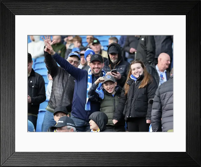 Framed Print : Brighton and Hove Albion v Nottingham Forest FA Cup quarter final 29MAR25 Framed Print : Brighton and Hove Albion v Nottingham Forest FA Cup quarter final 29MAR25