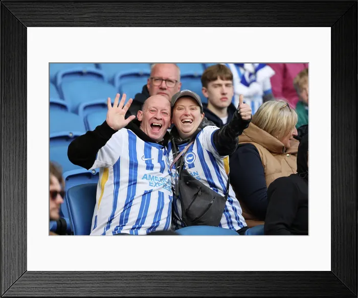 Framed Print : Brighton and Hove Albion v Nottingham Forest FA Cup quarter final 29MAR25 Framed Print : Brighton and Hove Albion v Nottingham Forest FA Cup quarter final 29MAR25