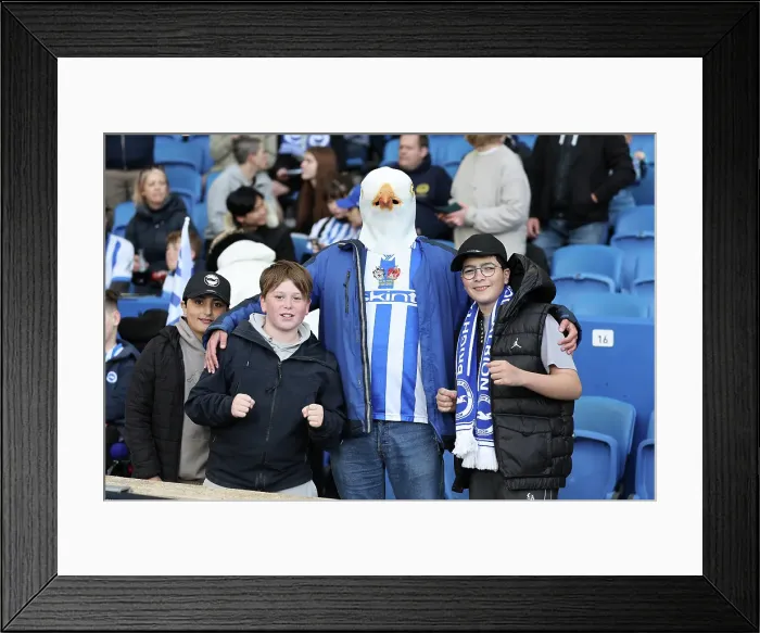Framed Print : Brighton and Hove Albion v Nottingham Forest FA Cup quarter final 29MAR25 Framed Print : Brighton and Hove Albion v Nottingham Forest FA Cup quarter final 29MAR25