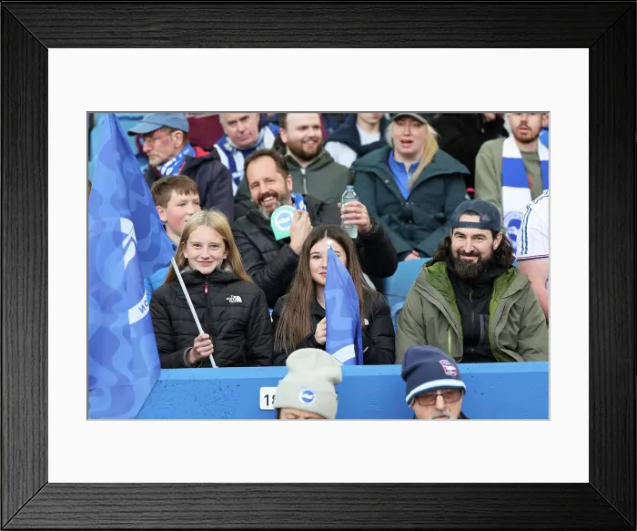 Framed Print : Brighton and Hove Albion v Nottingham Forest FA Cup quarter final 29MAR25 Framed Print : Brighton and Hove Albion v Nottingham Forest FA Cup quarter final 29MAR25
