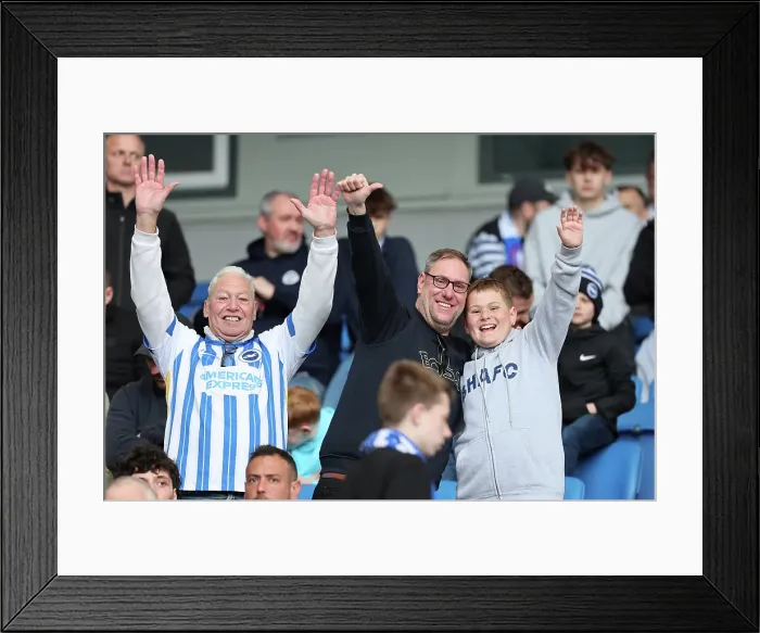 Framed Print : Brighton and Hove Albion v Nottingham Forest FA Cup quarter final 29MAR25 Framed Print : Brighton and Hove Albion v Nottingham Forest FA Cup quarter final 29MAR25