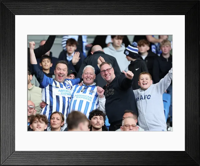 Framed Print : Brighton and Hove Albion v Nottingham Forest FA Cup quarter final 29MAR25 Framed Print : Brighton and Hove Albion v Nottingham Forest FA Cup quarter final 29MAR25