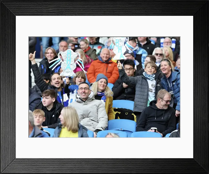 Framed Print : Brighton and Hove Albion v Nottingham Forest FA Cup quarter final 29MAR25 Framed Print : Brighton and Hove Albion v Nottingham Forest FA Cup quarter final 29MAR25