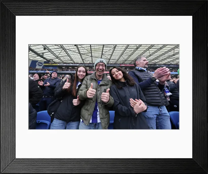 Framed Print : Brighton and Hove Albion v Nottingham Forest FA Cup quarter final 29MAR25 Framed Print : Brighton and Hove Albion v Nottingham Forest FA Cup quarter final 29MAR25