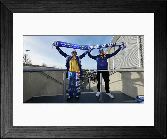 Framed Print : Brighton and Hove Albion v Nottingham Forest FA Cup quarter final 29MAR25 Framed Print : Brighton and Hove Albion v Nottingham Forest FA Cup quarter final 29MAR25