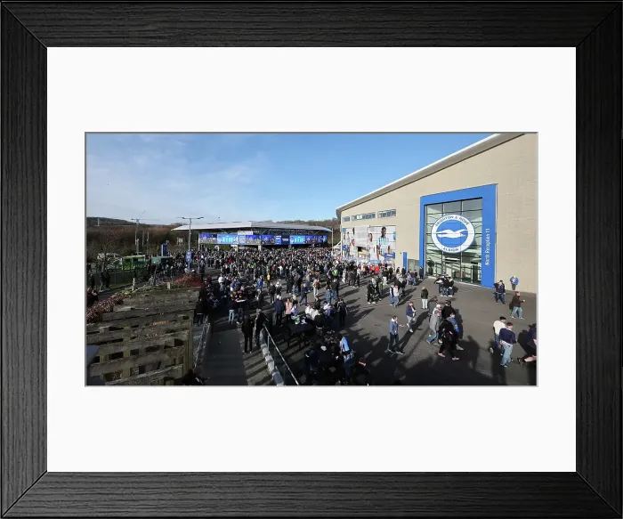 Framed Print : Brighton and Hove Albion v Nottingham Forest FA Cup quarter final 29MAR25 Framed Print : Brighton and Hove Albion v Nottingham Forest FA Cup quarter final 29MAR25