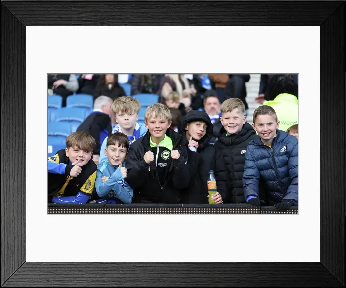 Framed Print : Brighton and Hove Albion v Nottingham Forest FA Cup quarter final 29MAR25 Framed Print : Brighton and Hove Albion v Nottingham Forest FA Cup quarter final 29MAR25